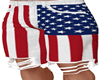 4th July White Shorts