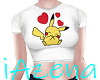 Kawaii Pikachu Tee W RLS