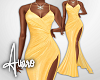Evening Gown ~ Yellow