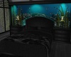 Black Aquarium Bed cover