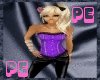 [PE] purple corset
