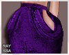 ®Velvet Purple Skirt