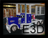 E3D-Blue Peterbilt Truck