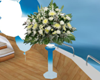 WEDDING FLOWERS BLUE/WHT