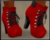 ~T~Red/Bk Boots