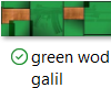 Galil Green W