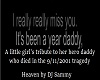 I MIss You Daddy - 9/11