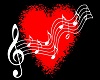 Heart Music Frame