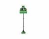 green stained glass lamp