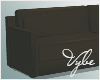 ! Brown Leather Sofa