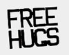Free Hugs-White Tank Top