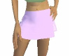 pink mini layered skirt