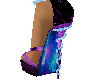 blue purple heels
