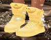 Yellow Sports Boots