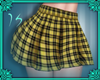 (IS) Plaid Skirt y&b