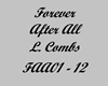 Forever After All