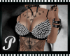 |P| Spiked Black Top
