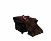 Chair with Blanket