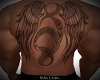 Snake Angel Wing Tattoo