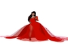 Wedding Dress rouge