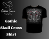 Gothic Skull Cross Shirt