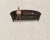 Half Moon Couch - Brown