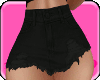 RL Black Denim Skirt