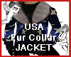 USA Fur Collared JACKET