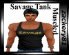 Savage Tank Top Black