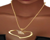 Dia Hart Gold Necklace