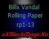 Billx Vandal Rolling Pap