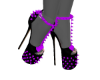 Lavender Spiked Heels