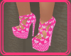 Pink Hearts Heels