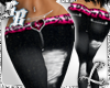 XBM Pink Belt Jeans