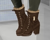 Winter boots brown