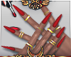 wc†Fire nails+rings