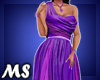 MS Goddess Gown Purple