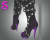 Costellato Purple Boots
