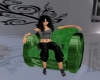 ~SD~ Green Cuddle Chair