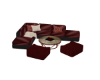 Burgandy Sectional