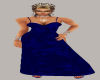 3 mo Blue Velvet Gown
