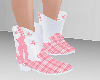 Kids Plaid Country Boots