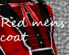 {Kuro} Red Mens Coat