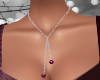 Long Ruby Necklace