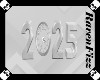 2025 Silver N.Y. Clock