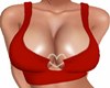 MM RED HEART TOP