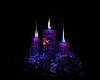 animated purple candles