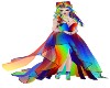 Rainbow fade gown v2
