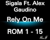 Sigala - Rely On Me