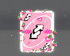 floral uno card ♡